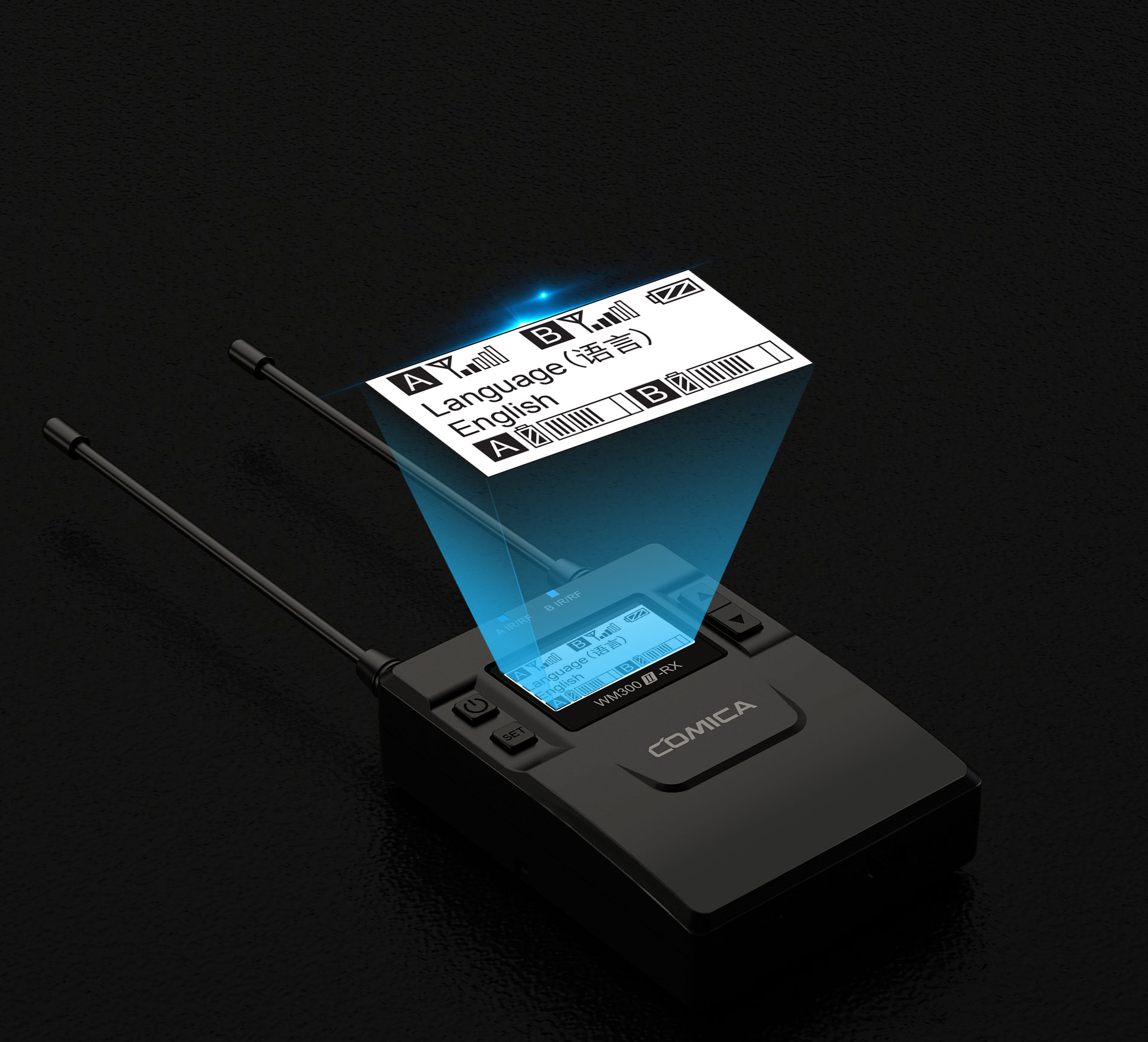 Lattice LCD Screen for Intuitive Operation and Usage