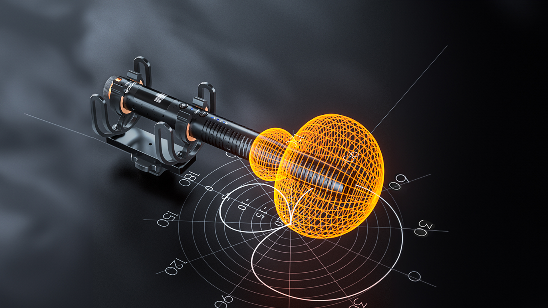 48kHz/24bit Super Cardioid Recording, Broadcasting-level Sound Quality