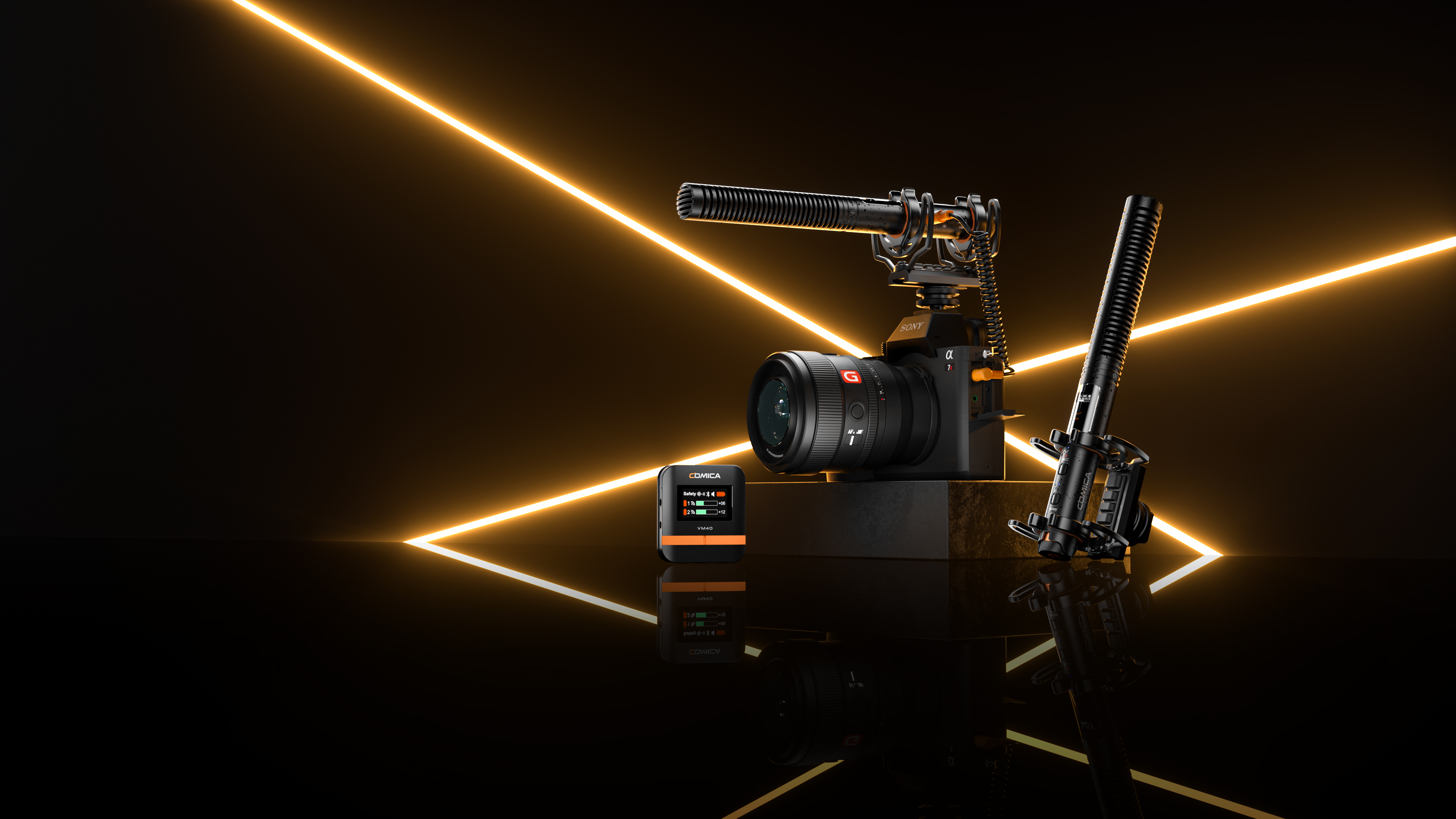 Excellent Shooting Assistant Comica VM40