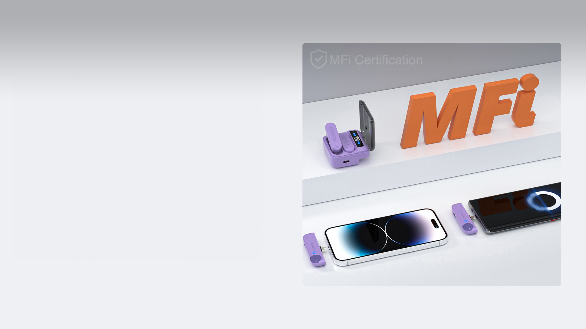 Dual Versions to Fit All Your Devices(MFi Certification)
