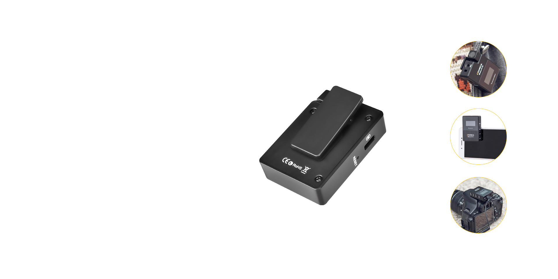 Designed with Multi-functional Belt Clip and Compact