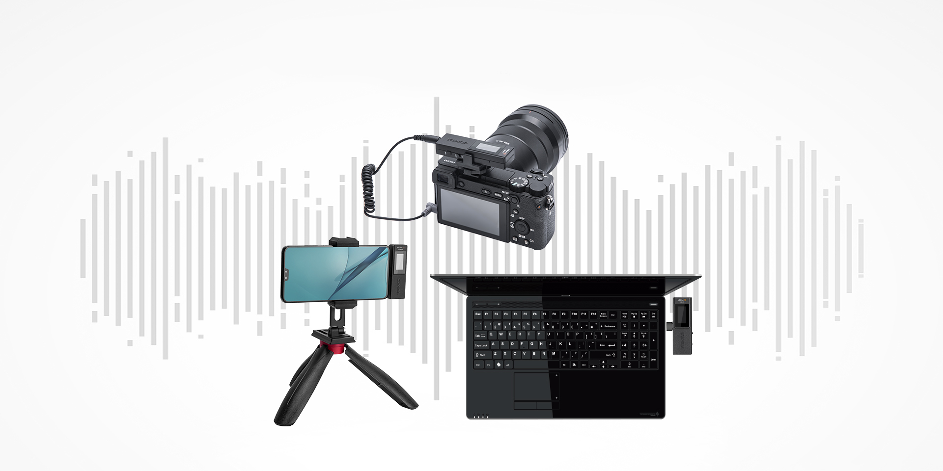 3.5mm Analog and USB Digital Two Output Modes