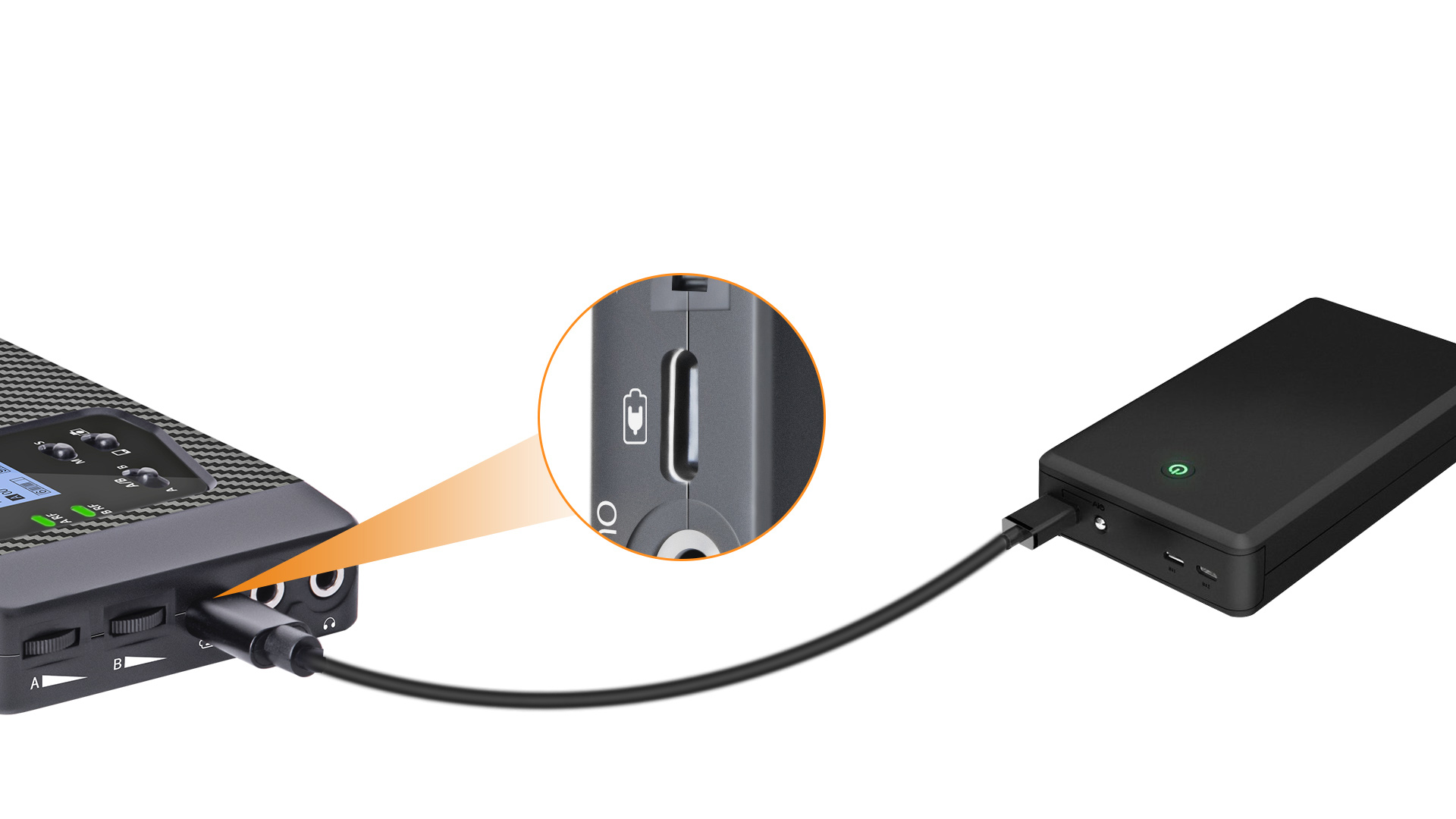 Built-in Rechargeable Lithium Battery