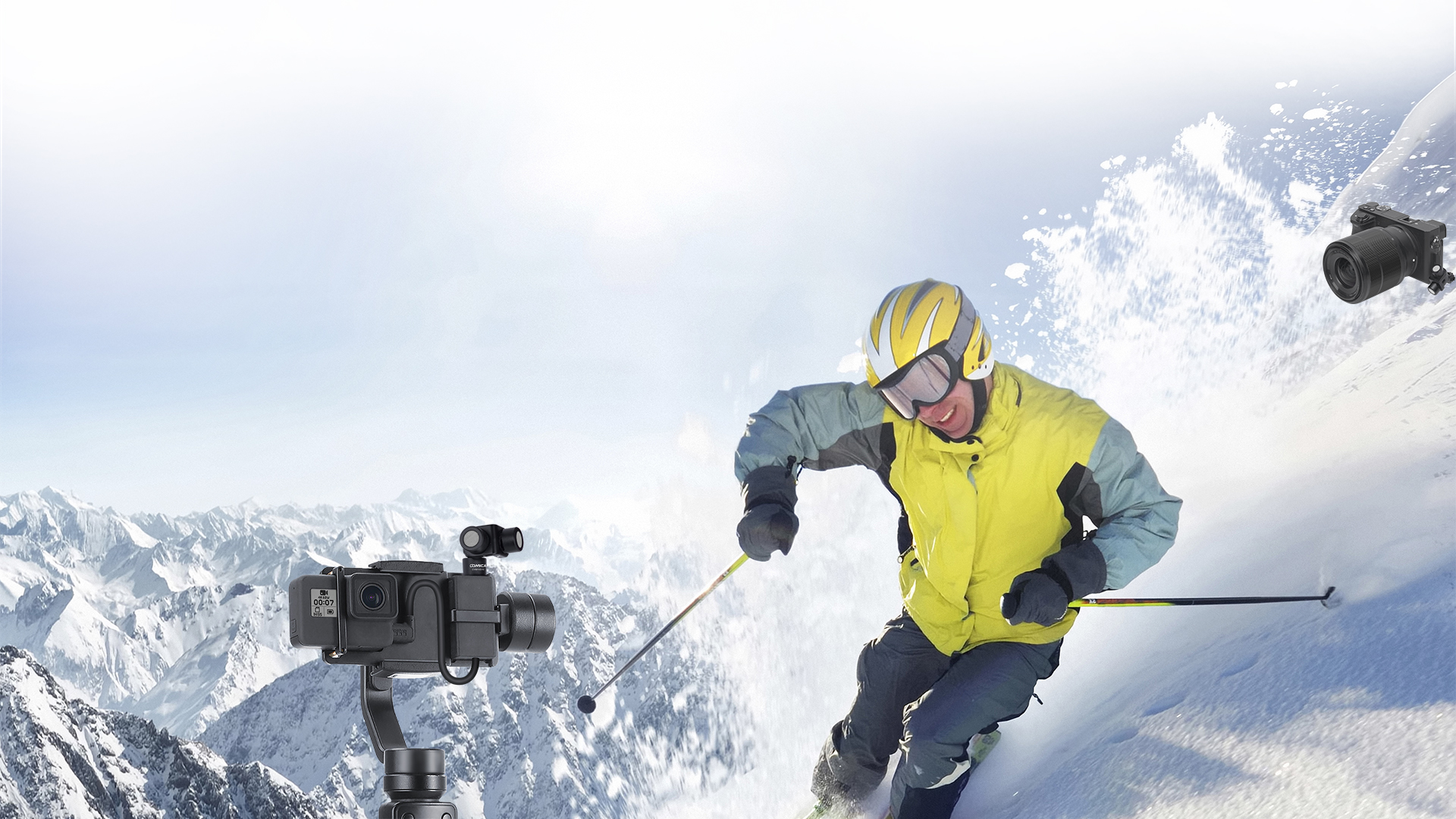 Mini, Compact&Flexible for Gopro and Camera