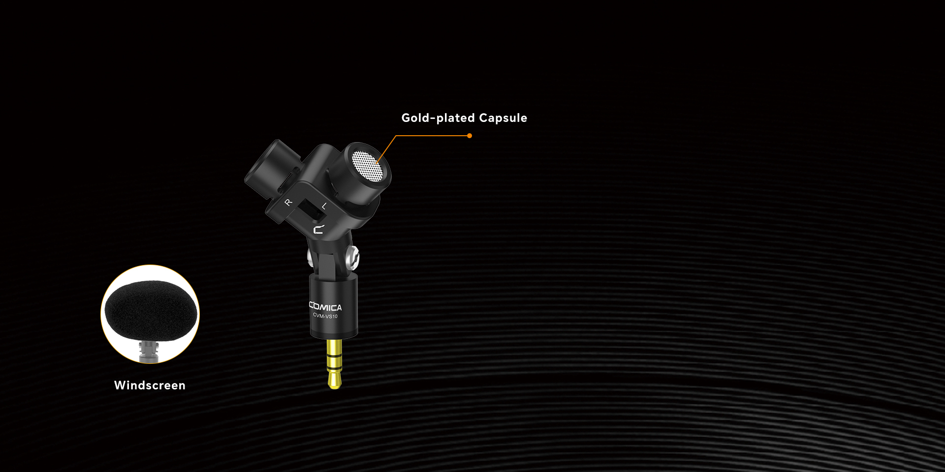 Built-in Shock Absorption, Gold-plated Capsule