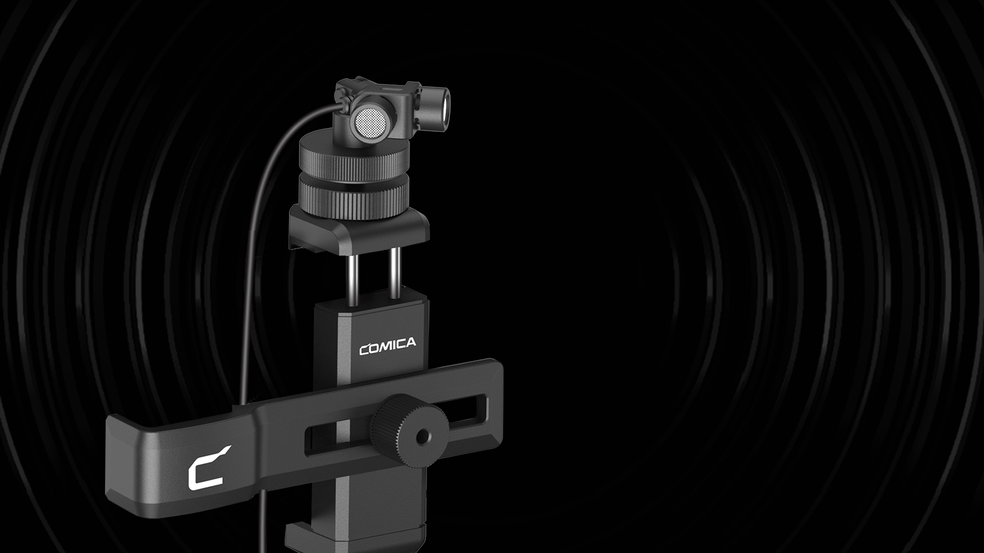 Full Metal Made Mic and Phone Clamp