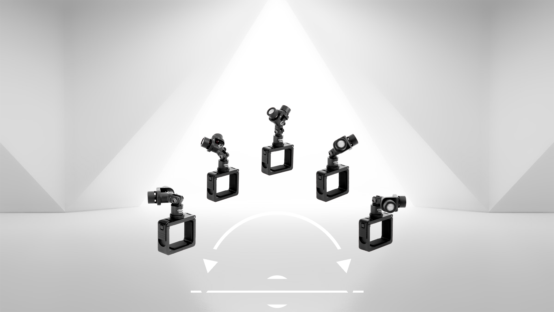 180 Degree Adjustable Audio Recording Direction
