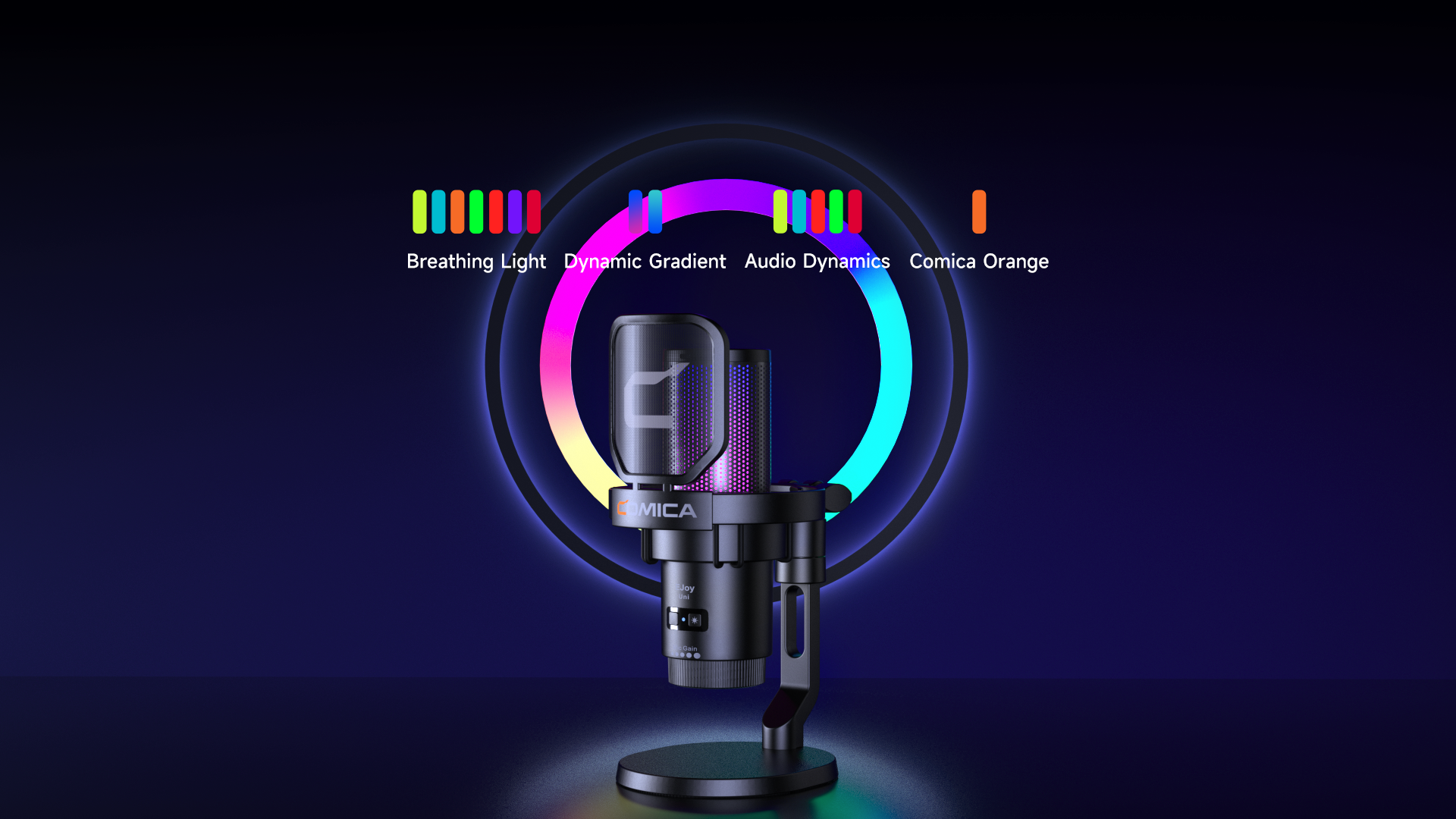 Dynamic Radiant RGB Light with 4 Unique RGB Effects