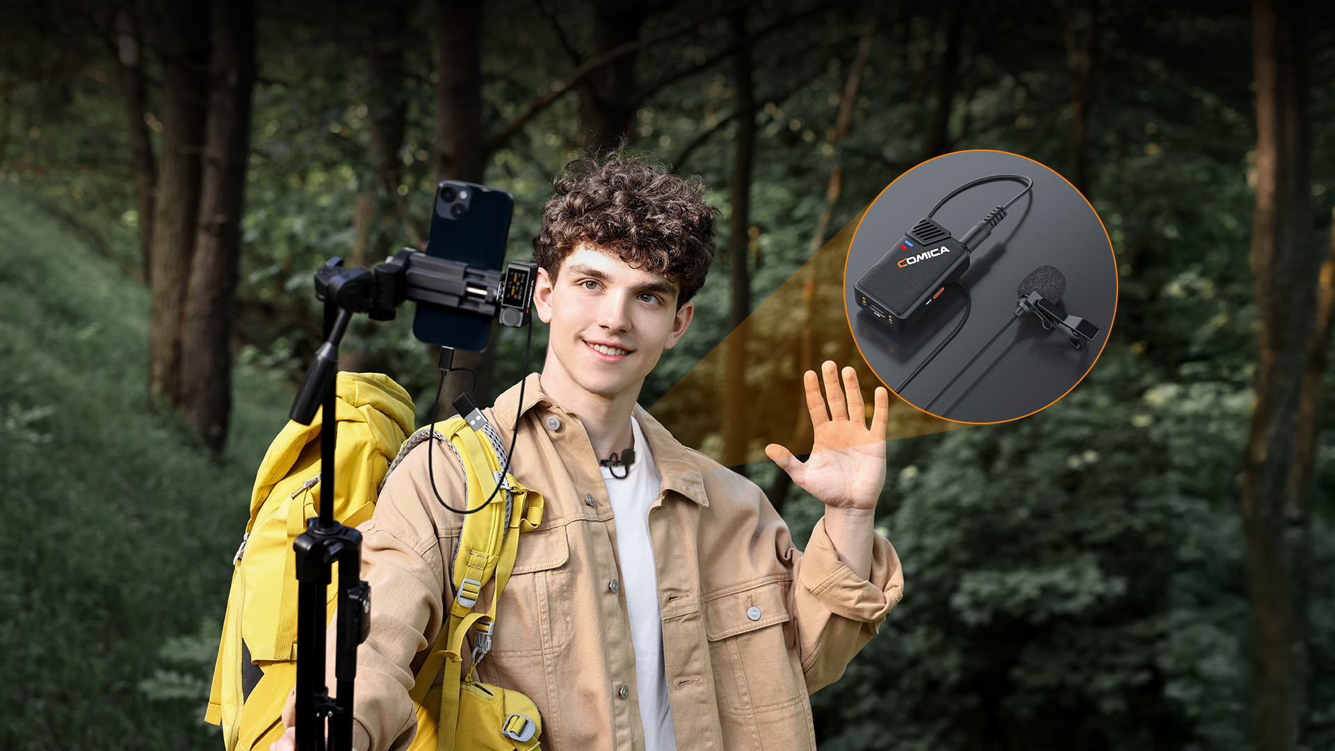 3.5mm TRS External Mic Input, More Flexible Applications