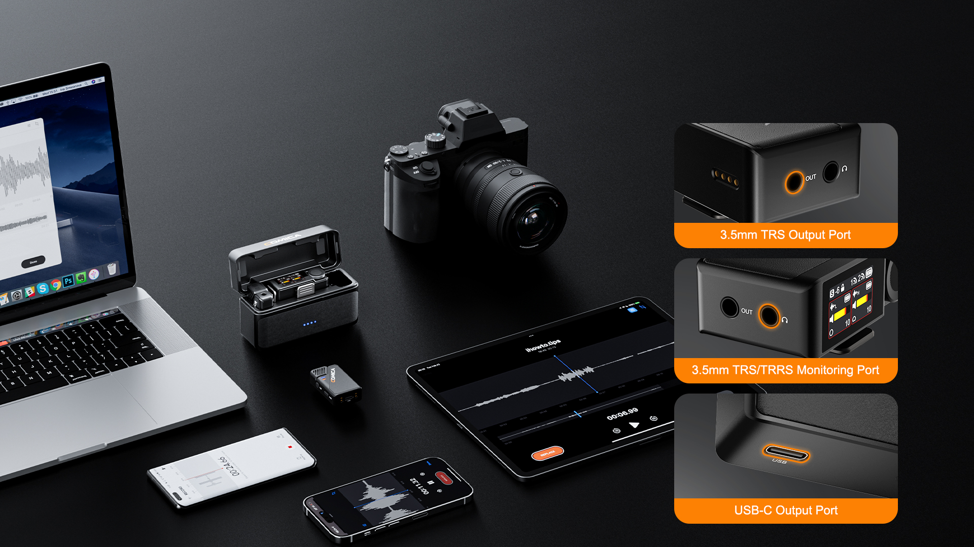 Support Real-time Monitoring, Digital&Analog Outputs