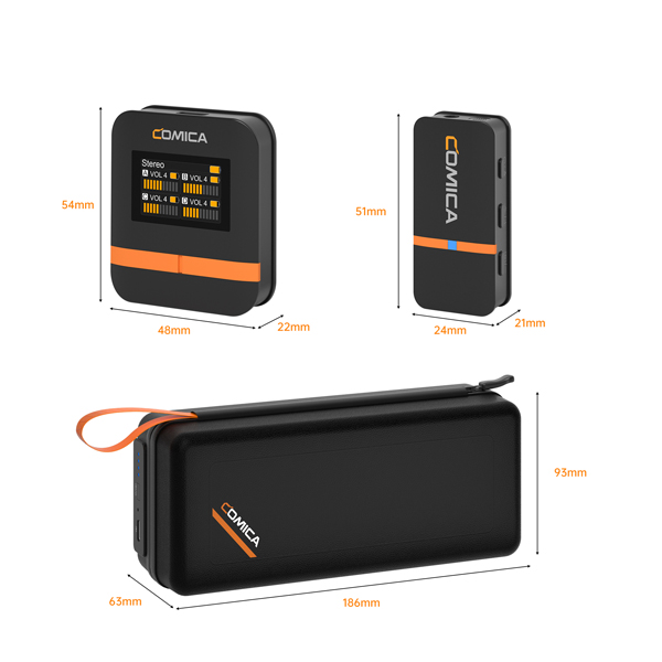 Comica Vimo Q 送信機4台+受信機1台 黒ワイヤレスピンマイク Amazon.com: COMICA Vimo Q 4-Channel Wireless Lavalier