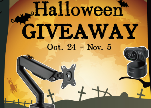 Halloween Desk Setup Collaboration Giveaway