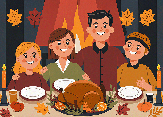 Thanksgiving Blessings from Comica