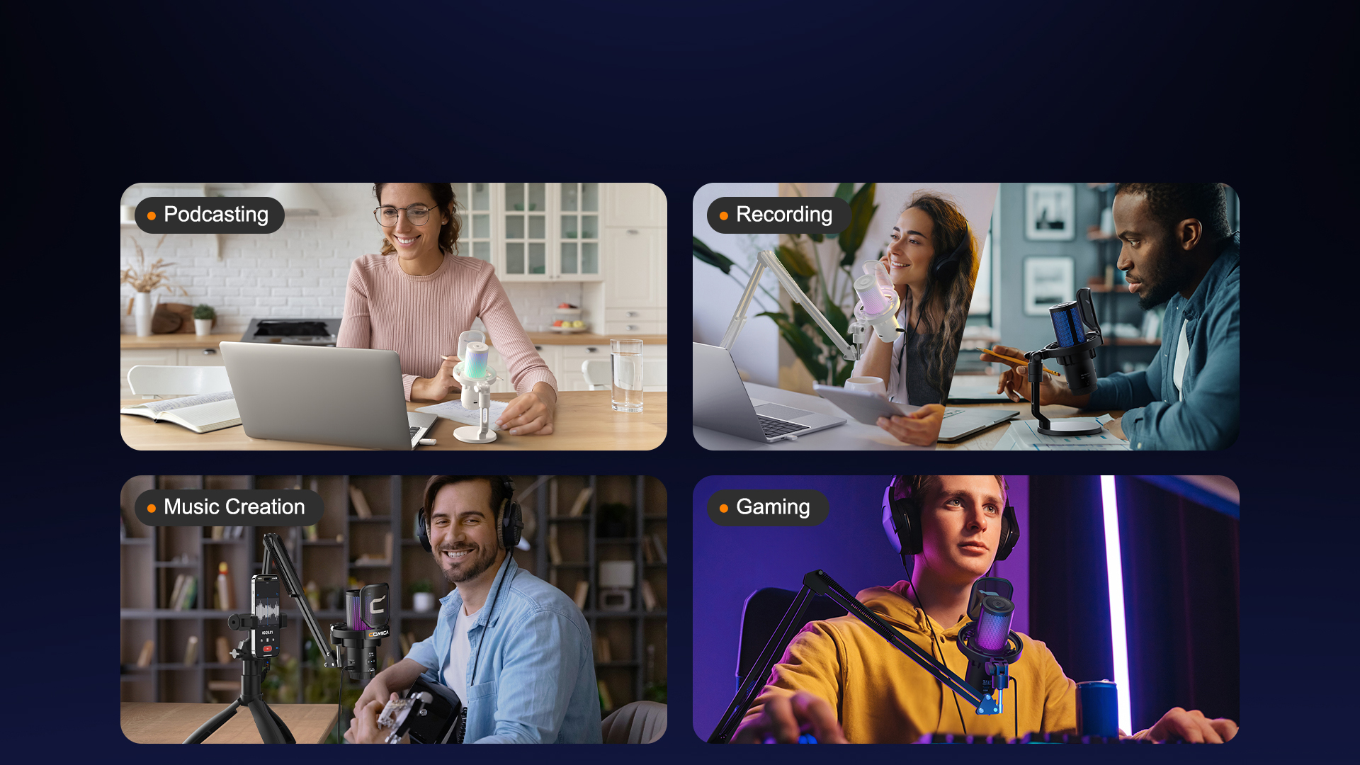 Groundbreaking Studio Mic with Integrated Wireless Module