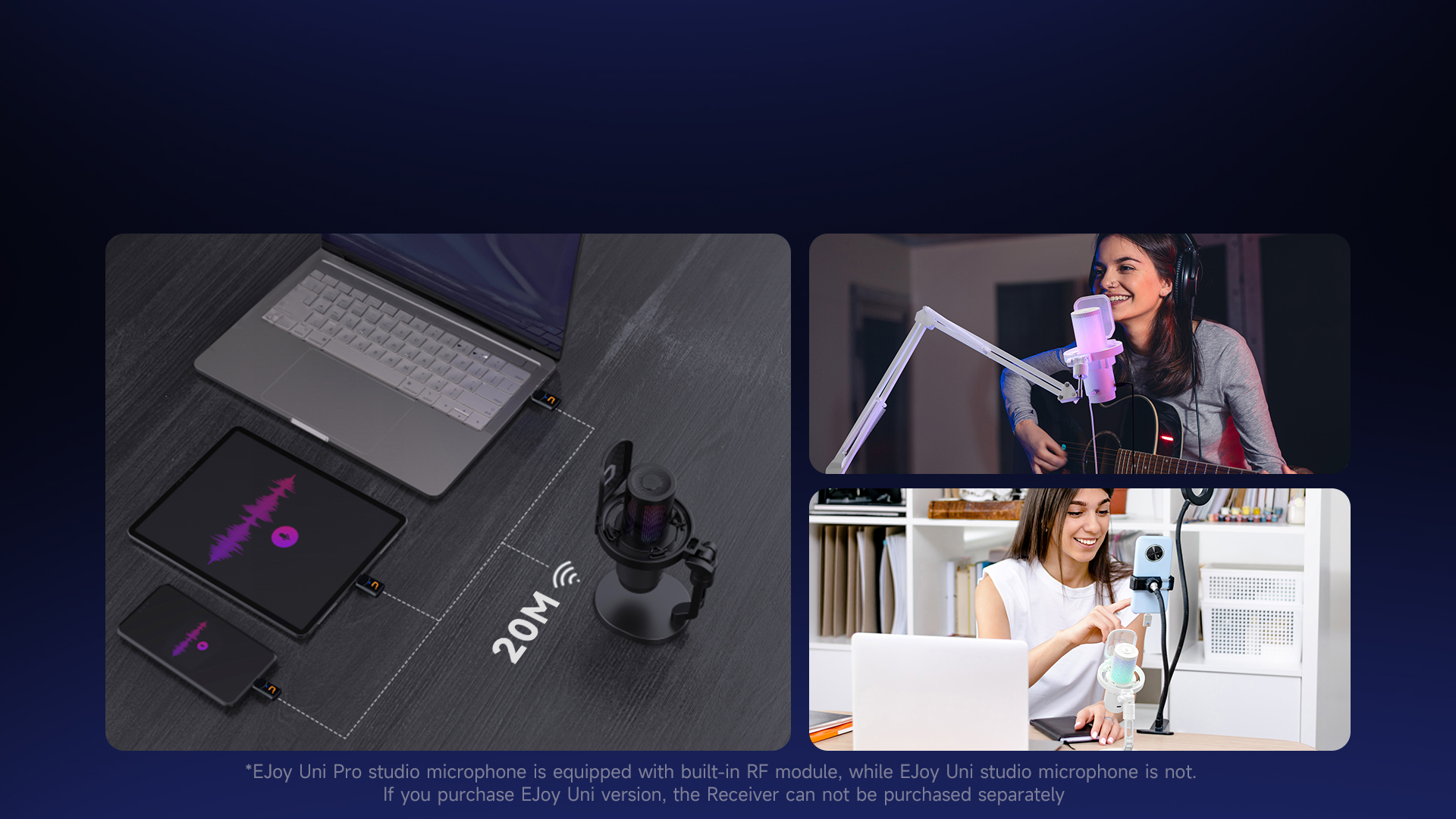 Support Wired/Wireless Dual Modes for Flexible Usage