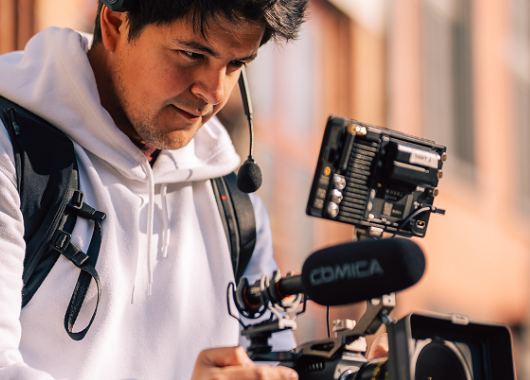 COMICA VM40 for On-site Shooting