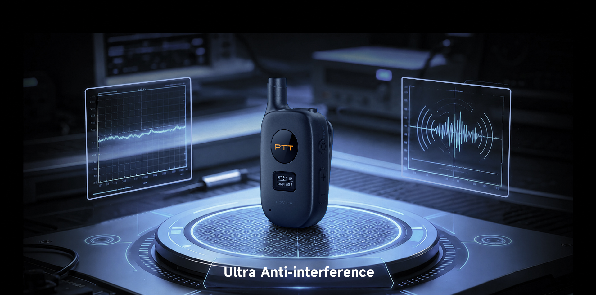 UHF Wireless Two-way Talk, Stable and Anti-interference Transmission