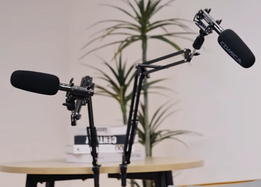 Comica VM40 for Two-Person Podcast